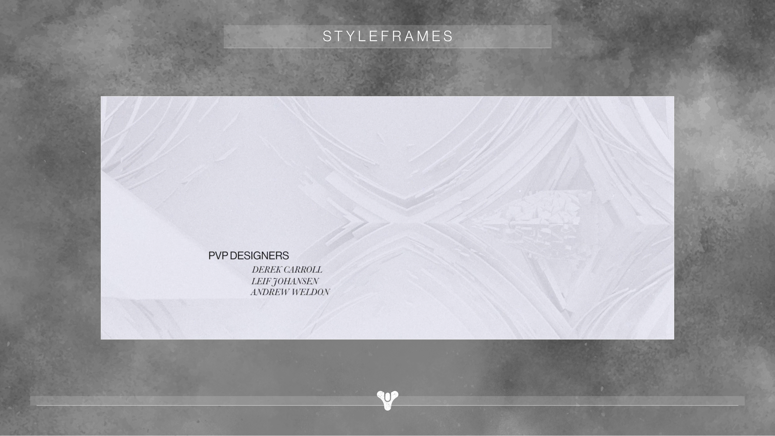 Styleframe de l'animation Le Corridor